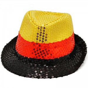 Carnival sequin hat mardi gras carnival festival party decoration supplies jazz hat stage performance hat