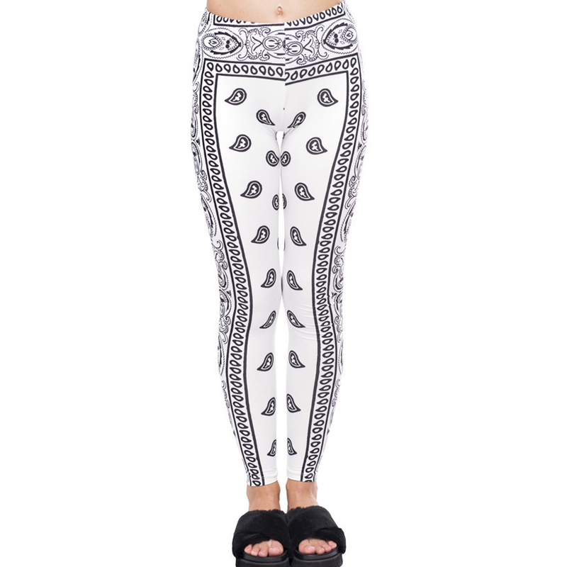 Custom Printed Leggings Super Soft Brushed Silk Polyester Spandex Leggings For Women