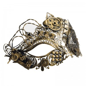 New Design adult neutral steampunk Terror Halloween Mask venice masquerade party mask