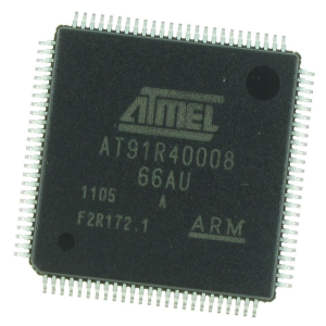 AT91R40008-66AU ARM mikrokontroleri – MCU LQFP IND TEMP