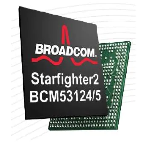 BCM53125SKMMLG Ethernet ICs GIGABIT SWITCH