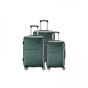 ခရီးသွား လုပ်ငန်းခွင်အတွက် ဖက်ရှင်ဒီဇိုင်း ခရီးသွား ခရီးဆောင်အိတ် ABS Material Trolley Case