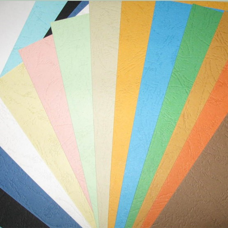 Dažādu krāsu celtniecības papīrs, dažādu krāsu papīra vāks (9 krāsas)
