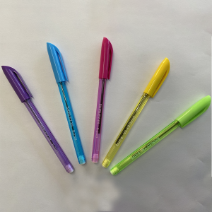 Bolígrafo de cores SHIRLEYYA, bolígrafo, barril redondo flexible para a comodidade de escribir