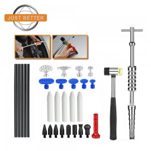 Car Ding Slide Hammer Puller Tabs Stick Kits Dent Repair Removal Tools