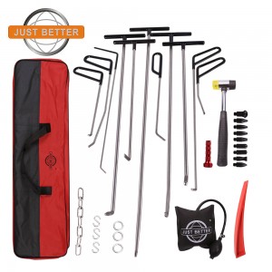 Paintless Dent Repair Tools PDR Tool Kit dent Removal Push Rods Set