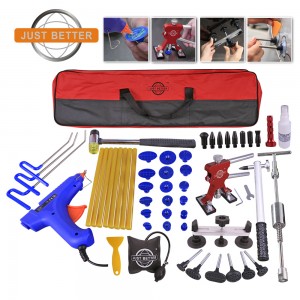 Paintless Dent Removal Rods Dent Lifter Puller Dent Puller Kit for Auto Dent Removal