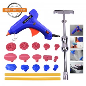 Paintless Dent Repair Tools Auto Dent Puller Kit for Car Large & Small Ding Hail Dent Removal