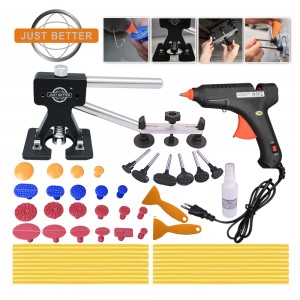 Dent Remover Tools Paintless Dent Repair Kit Dent Lifter Puller for Car Ding Hail Dent Removal