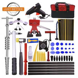 PDR Tools Car Dent Puller Kit with Glue Gun Auto Body Repair Dent Removal Tools for Car Dent Hail Damage