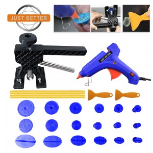 China Supplier Dapper Pdr Tools - PDR Tools Auto Body Dent Repair Kit with Dent Lifter Puller Glue Gun Glue Tabs Sticks for Car Dent Removal  – Just Better