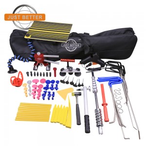 Paintless Dent Repair Tools Kit Hook Rods Kit with for Car Dents Hail Damage Removal Tool Set