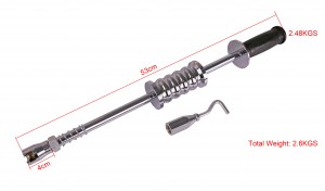 Paintless Dent Repair Kit Puller Slide Hammer with S Hook Car Repair Tools Kit Dent Removal Pulling set