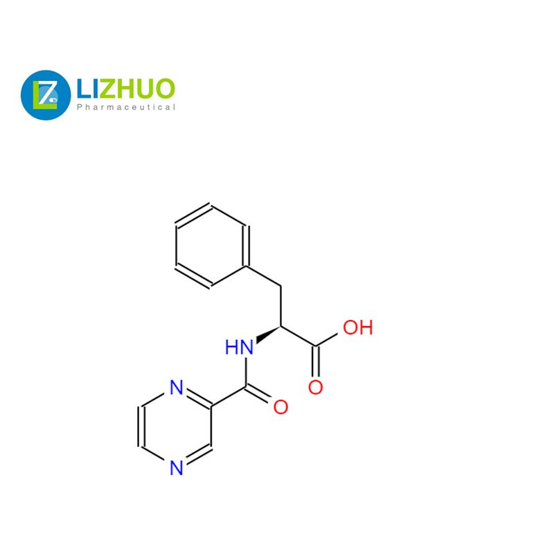 (S) -3-فينيل-2- [(بيرازين-2-يلكاربونيل) أمينو] حمض البروبانويك CAS NO.114457-94-2