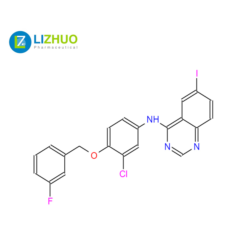 N-[3-Klór-4-(3-fluor-benzil-oxi)-fenil]-6-jód-kinazolin-4-amin CAS-szám.231278-20-9