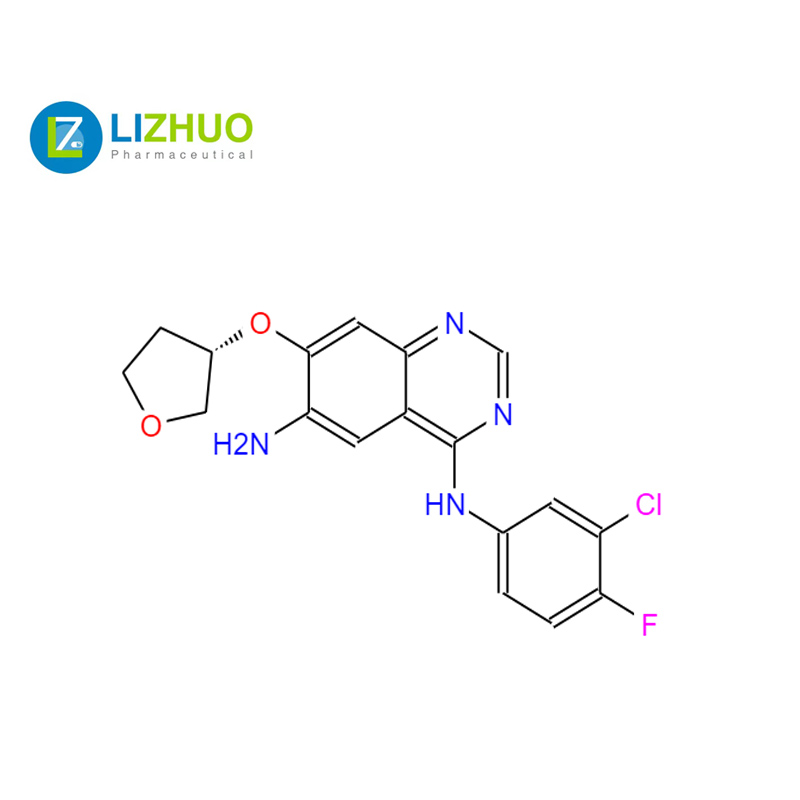 (S)-N4-(3-хлор-4-фторфеніл)-7-(тетрагідрофуран-3-ілокси)хіназолін-4,6-діамін CAS NO.314771-76-1