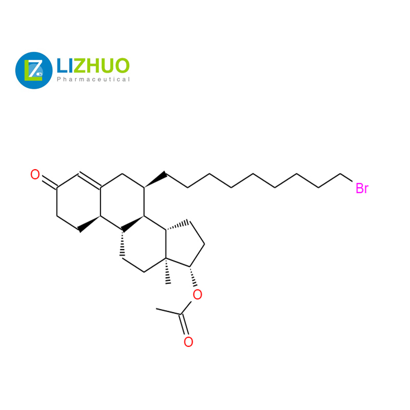 (7alpha,17béite)-17-(Acetyloxy)-7-(9-bromononyl)estr-4-en-3-one CAS UIMH.875573-63-0