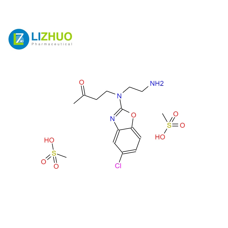 4 - ((2-aminoetil) (5-hlorobenzo [d] oksazol-2 ýyl) amin) butan-2-bir (dimetanesulfonat) CAS NOOK.1276666-12-6
