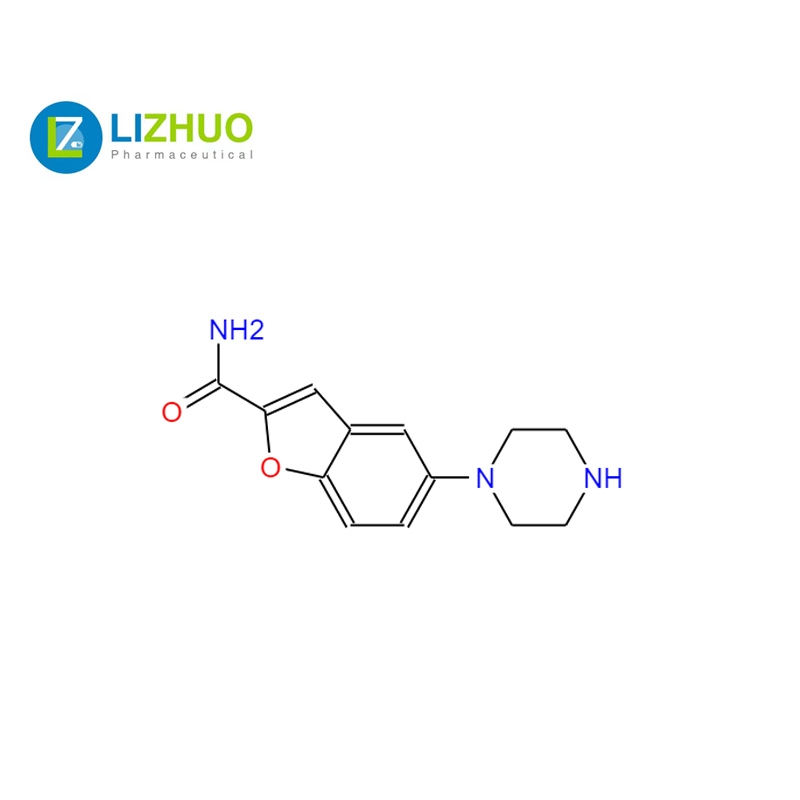 5-(1-Piperazinil)benzofuran-2-carboxamida CAS NO.183288-46-2