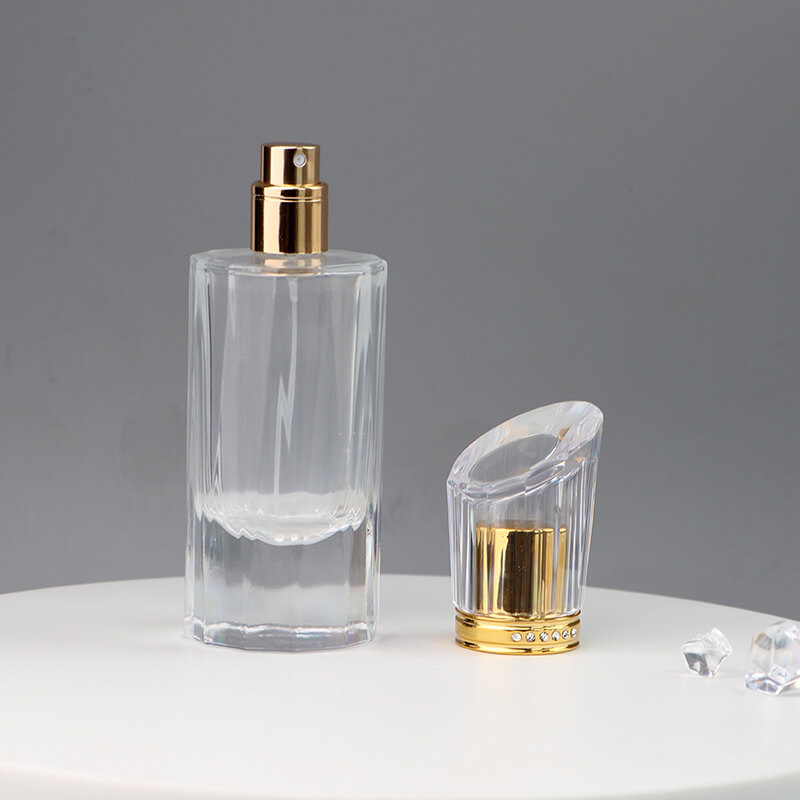 Women’s 50ML Thick Glass Luxury Body Fragrance Spray Glass Bottle