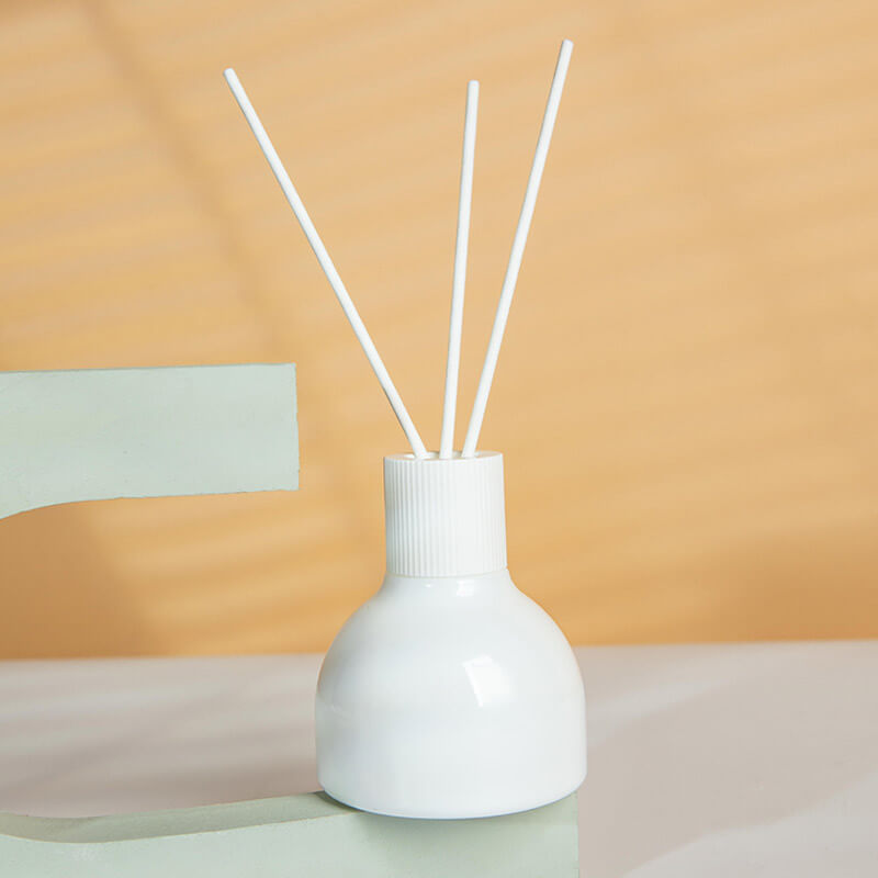 100ml Fancy Air Scent Reed Diffuser Opal Bottle Glass with Sticks