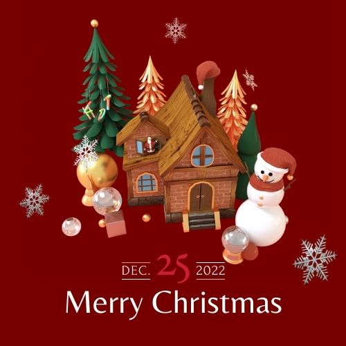 Merry Christmas 2022 and happy new year 2023