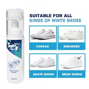 Komplet me porosi për pastrimin e këpucëve – Komplet pastrues i lehtë për atlete