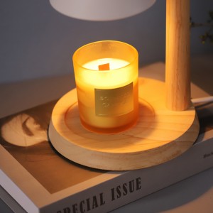 Na Zamani Rubber Wood Candle Warmer Lamp