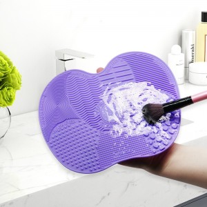 Čistiaci vankúšik na čistenie štetcov na make-up Silicone Mat Cleaner