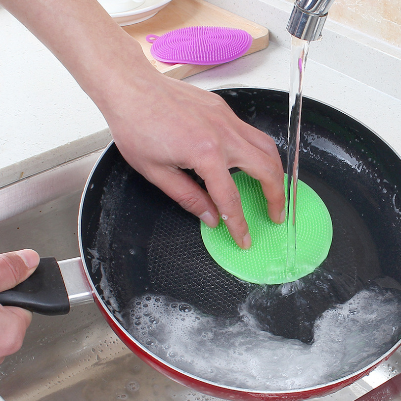 Tīrīšanas rīki Pot Artifact Mājsaimniecības virtuve Clean Gadgets Trauku mazgāšanas birste