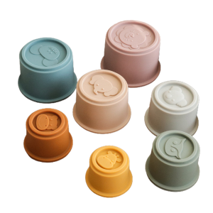 Li-Silicone Stacking Cups