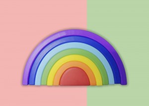 Rainbow igračka za slaganje