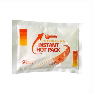 Bærbare og engangs instant Heat Hot Packs for akuttbehandling