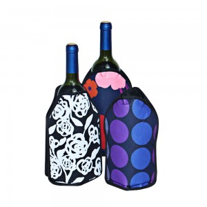 SenWo Personaliza Enfriador de viño impreso con xeo para botella Paquete de xel Paquete de xel enfriador Botella de viño