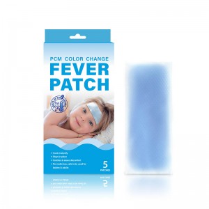 I-Senwo Health Care Ihlinzeka Ngesitikha se-OEM Direct Factory Fever Cooling Gel Sheet Headache Pad macromolecule ijeli
