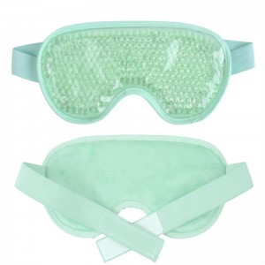 I-customize ang Mainit na Produkto Nangungunang 20 Ice Relaxing Health Sleep Helping Eye Sleep Mask Migraine Relief Mask