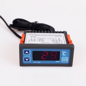 OEM Ramp Soak products - Temperature controller STC-100A heating, refrigeration, delay protection temperature alarm fruit and vegetable preservation temperature controller –  Sanhe