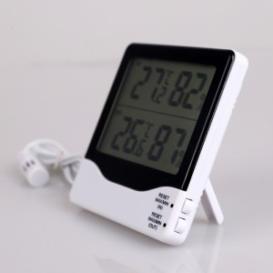 Measuring indoor and outdoor temperature and humidity meter JW-100A