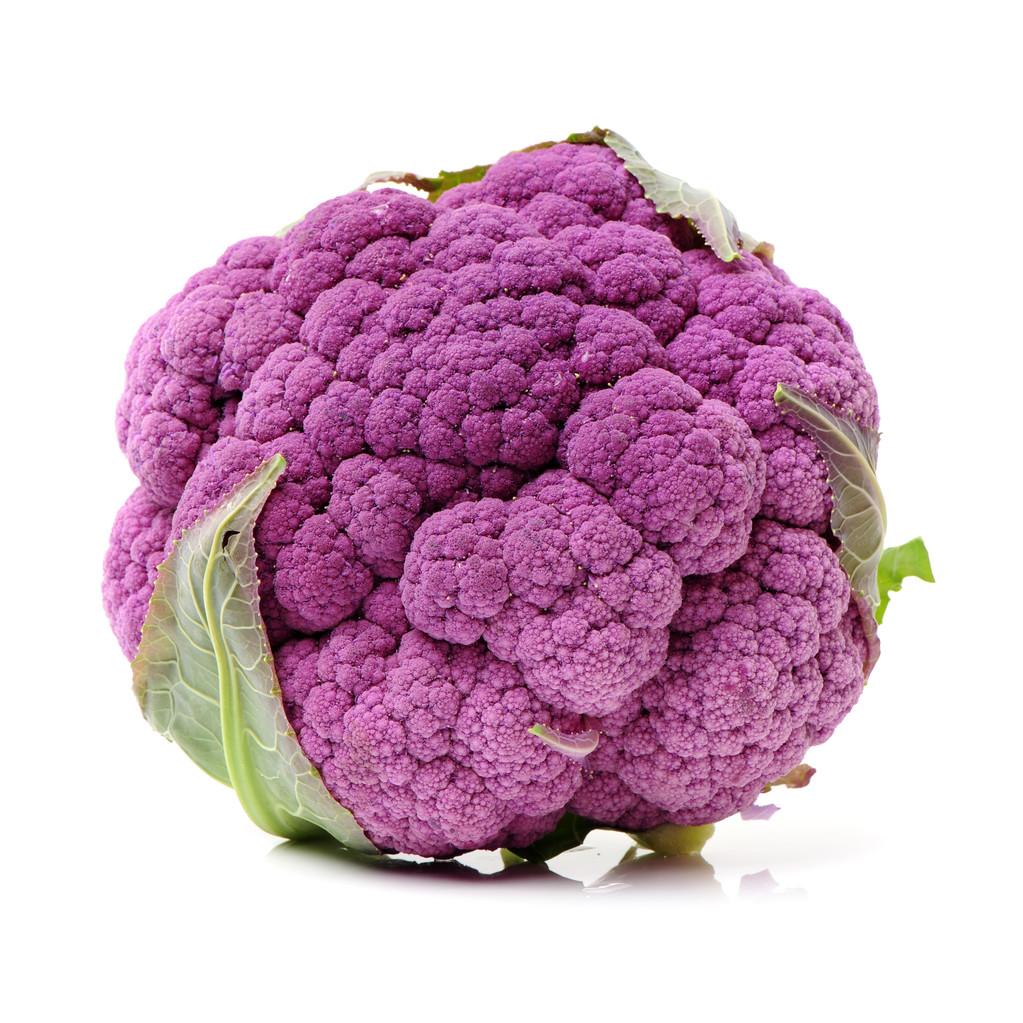 purpura Hybrid cauliflower ug broccoli nga mga liso alang sa pagtanum