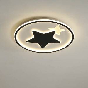 Creative stars moon ceiling lamps boys and girls children ‘s room lights