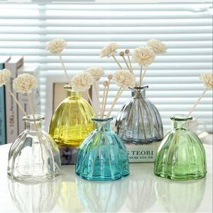 Clear Aroma Fragrance Glass air Diffuser Bottle