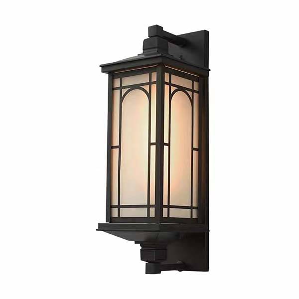 Vintage Waterproof  LED Wall Lamp Garden Wall Lamps decorative glass shade outdoor wall light 