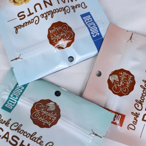 Wholesale Custom Custom Anti-Deterioration Chocolate Snack Food Ema ka Pokotho ea Packaging
