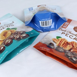 Didmeninė prekyba šokoladinių užkandžių gedimą stabdančių maisto produktų pakavimo maišeliai