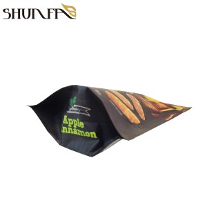 Fashion Plastic Stand up Pouch Custom Design Delicious Snack Food Zipper Bag