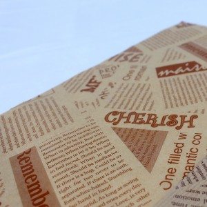 स्वनिर्धारित लोगो आयल प्रुफ पिज्जा ह्याम्बर्गर फ्राइड चिकन ब्रेड फूड प्याकेजिङ ग्रीस प्रुफ पेपर