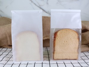 Envases de pan e tostadas personalizados con selado de oito lados Bolsas de alimentos cocidos