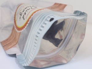 Irreguläre Liewensmëttelverpackung Mat Fënster Special-geformt Standing Zipper Bag