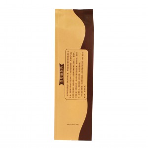 Bolsa de embalaje de alimentos de panadería de pan ruso de impresión personalizada de embalaje de papel Kraft