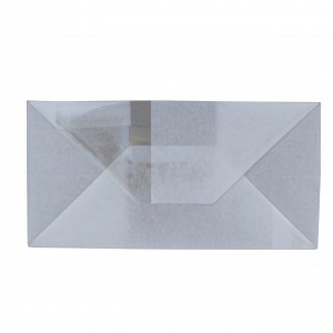 אריזת נייר תחתית שטוחה עם שקית אריזת לחם טוסט שעועית אורמוסיה חלון